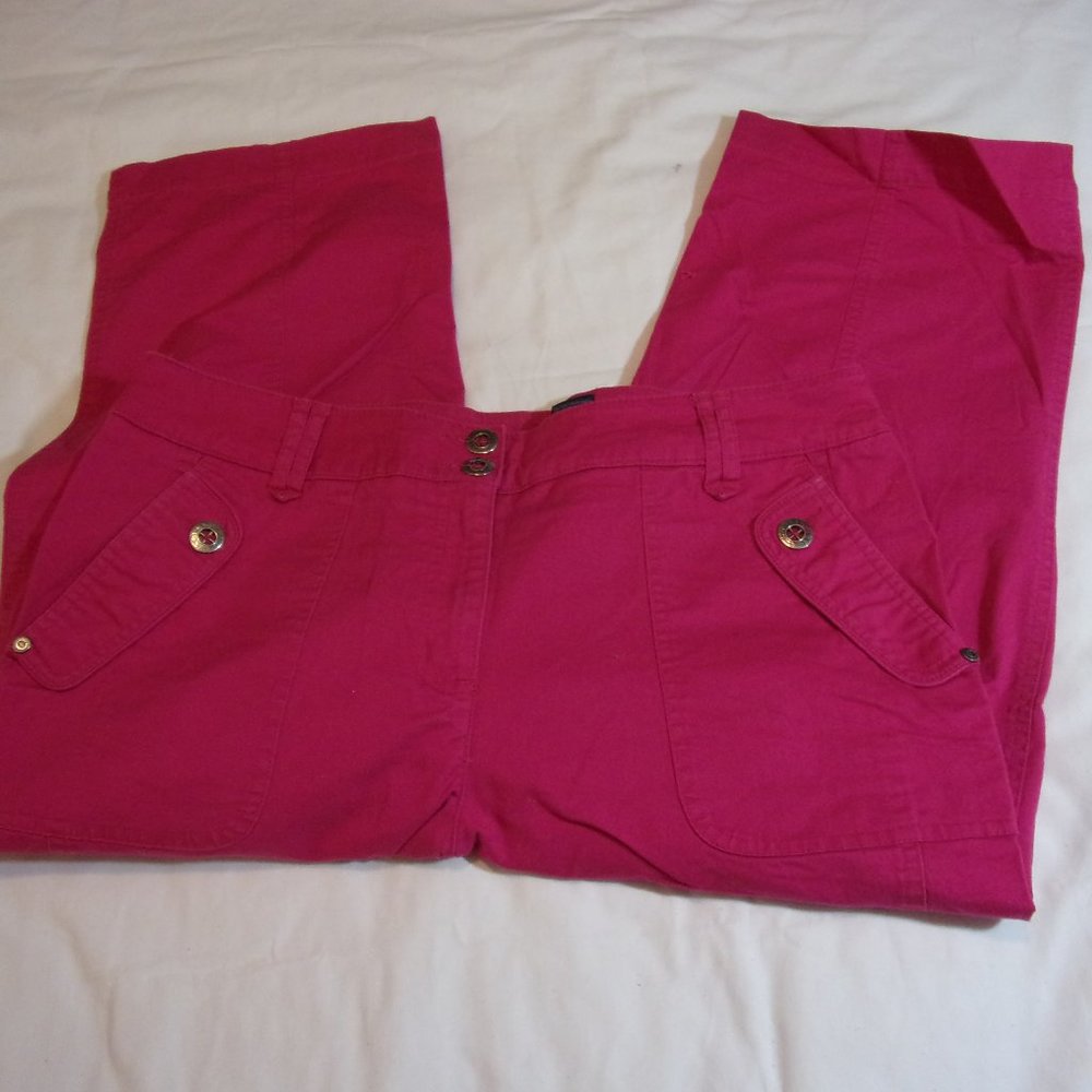 Hot Pink Cargo Pants Westbound Size 10 (Dillards)